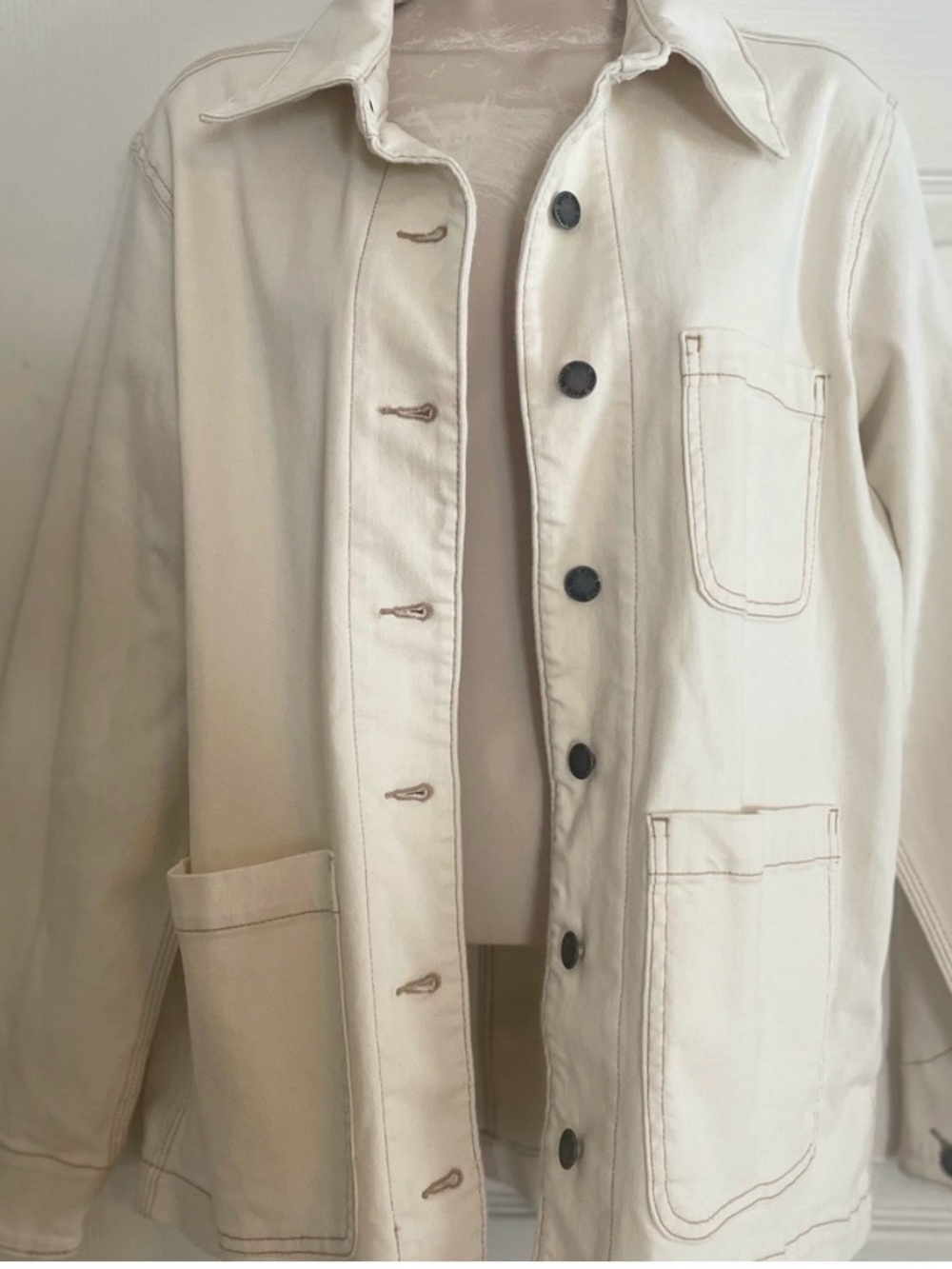 Well Worn Cream Work Jacket